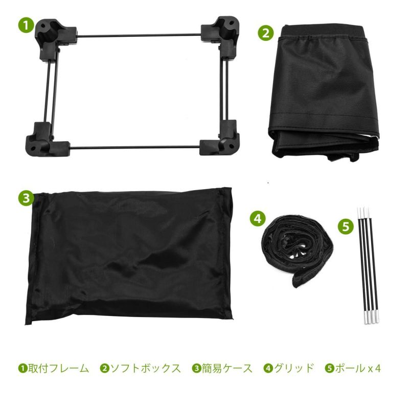 グリッドソフトボックス（スクエア60専用） | ストアポリゴンズ