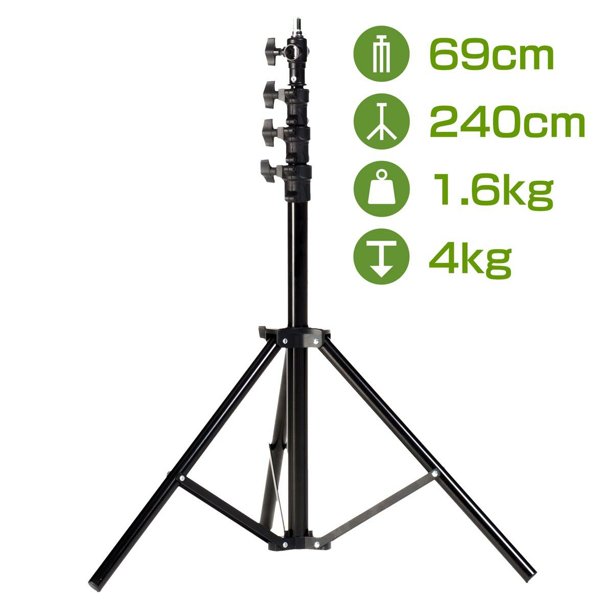 スプリングクッション内蔵型アルミライトスタンドPS-2200FP