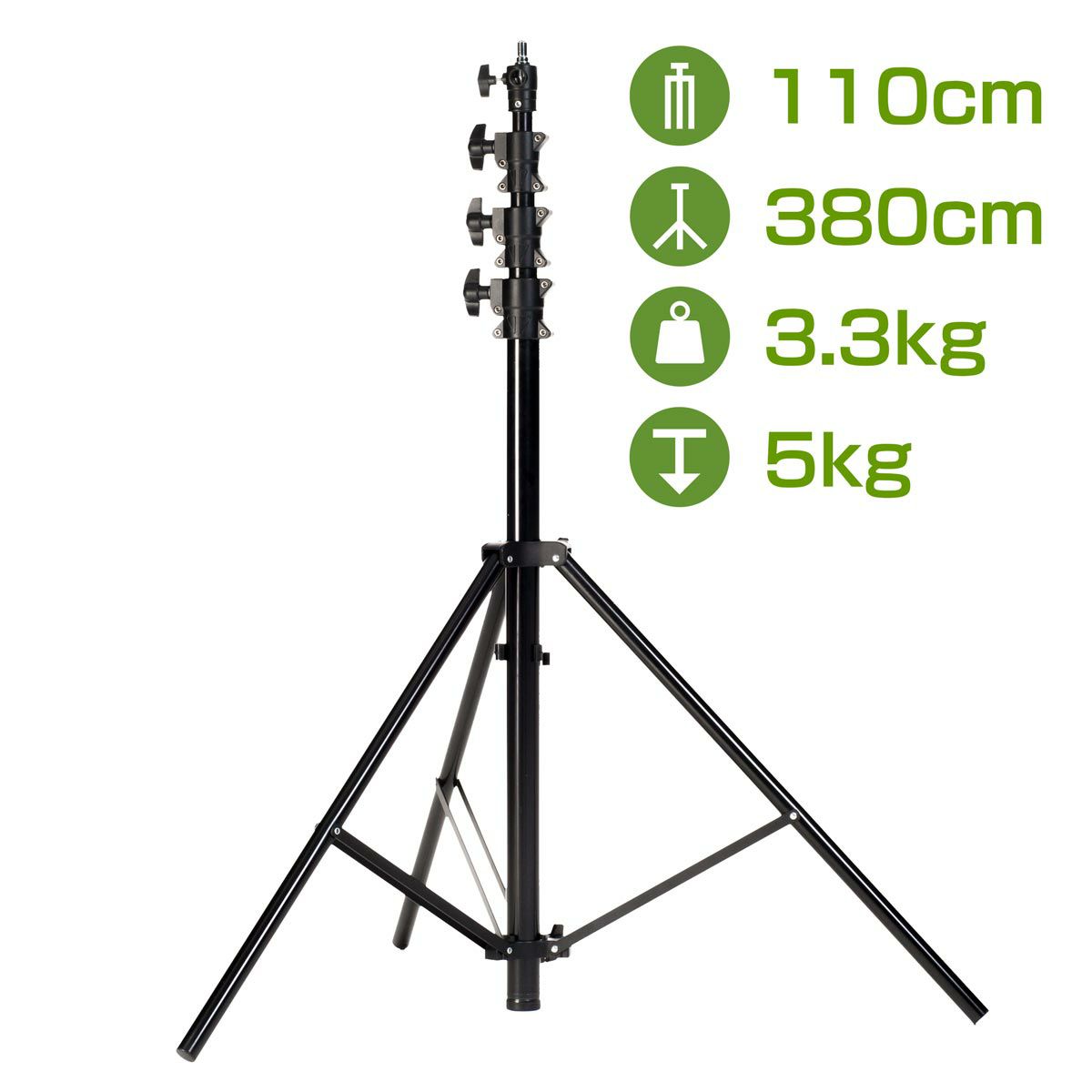 スプリングクッション内蔵型アルミライトスタンドPS-3800FP