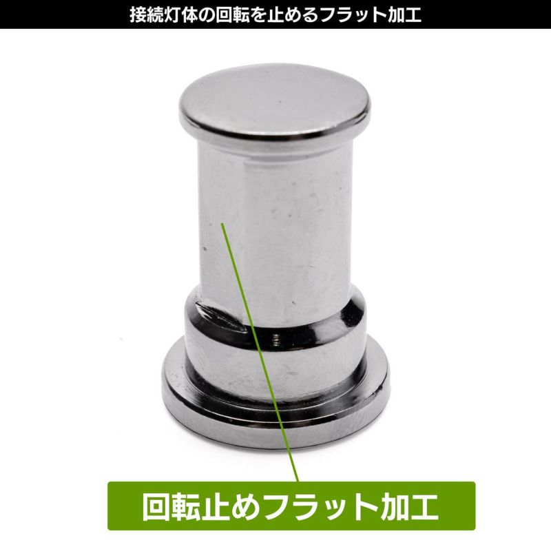 底面に1/4"メスネジの付いたミニ16mmダボMC-1111